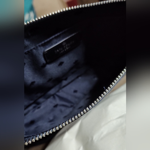 Kate♠️Spade NWOT Lola Glitter small crossbody bag•Dusk Navy - Picture 14 of 15